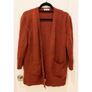 Madewell Long Cardigan Size M